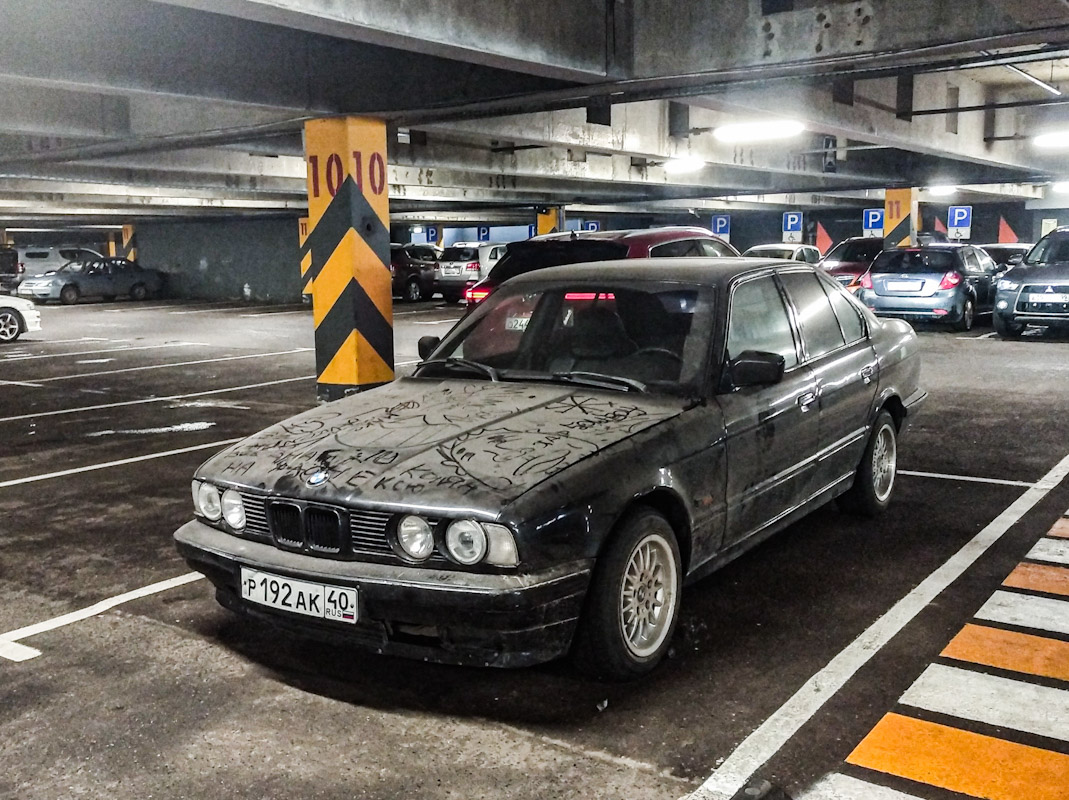 Калужская область, № Р 192 АК 40 — BMW 5 Series (E34) '87-96