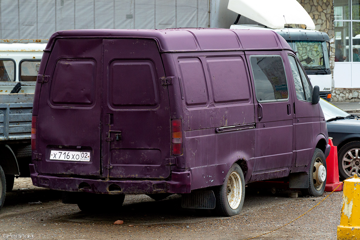 Башкортостан, № Х 716 ХО 02 — ГАЗ-2705 ГАЗель '95-03