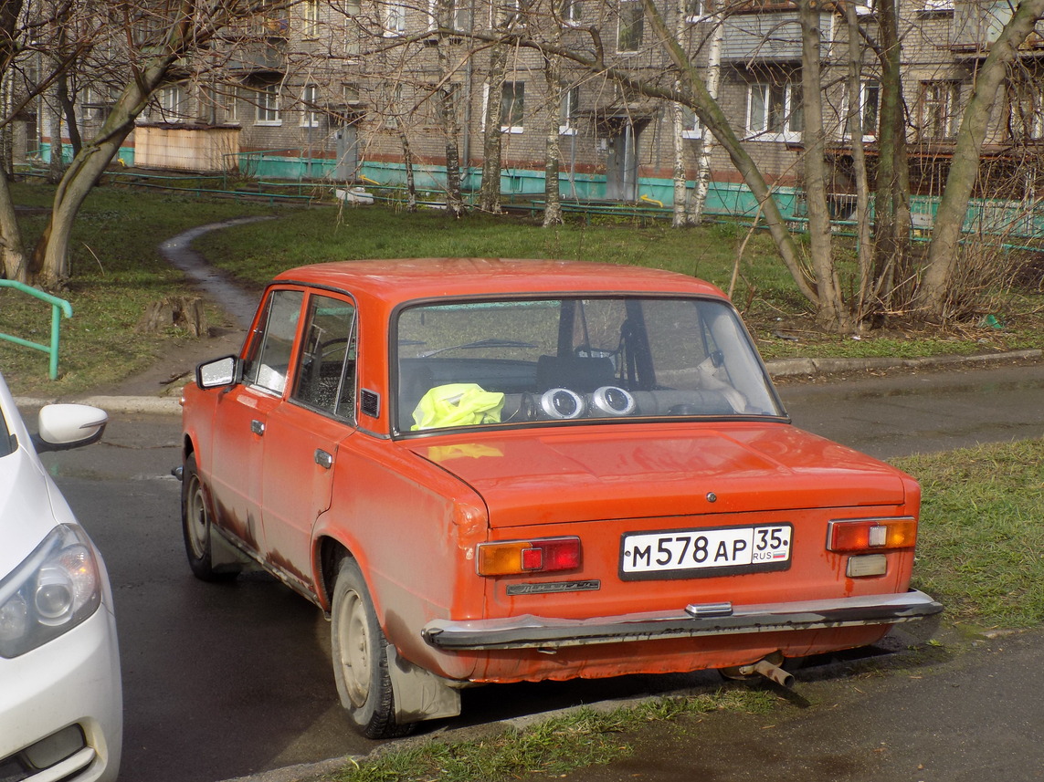 Вологодская область, № М 578 АР 35 — ВАЗ-21013 '77-88