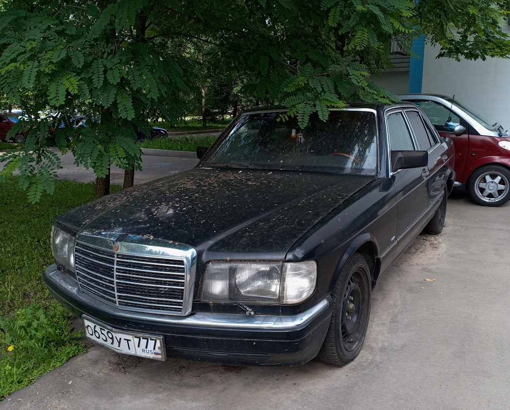 Москва, № О 659 УТ 777 — Mercedes-Benz (W126) '79-91