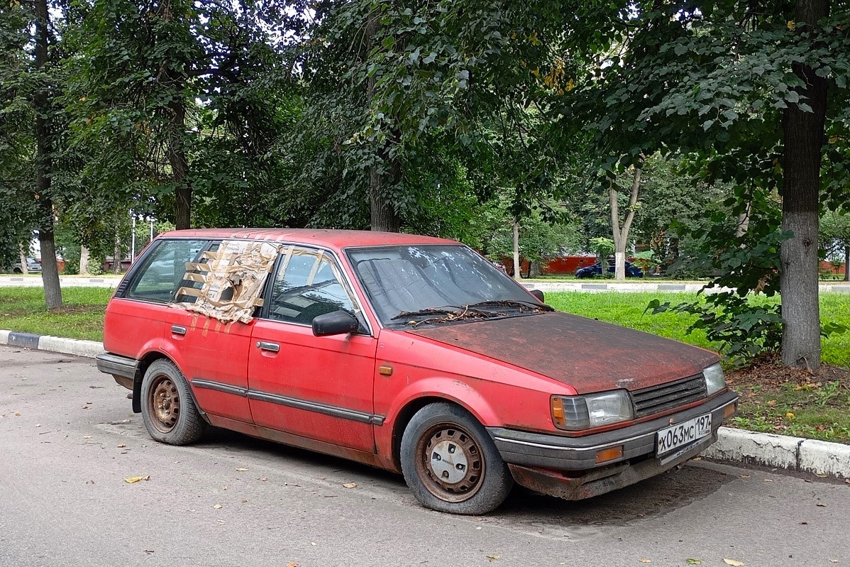 Москва, № Х 063 МС 197 — Mazda 323 (BF) '86-94