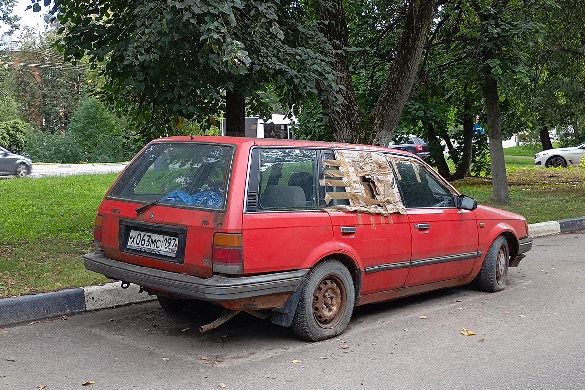 Москва, № Х 063 МС 197 — Mazda 323 (BF) '86-94