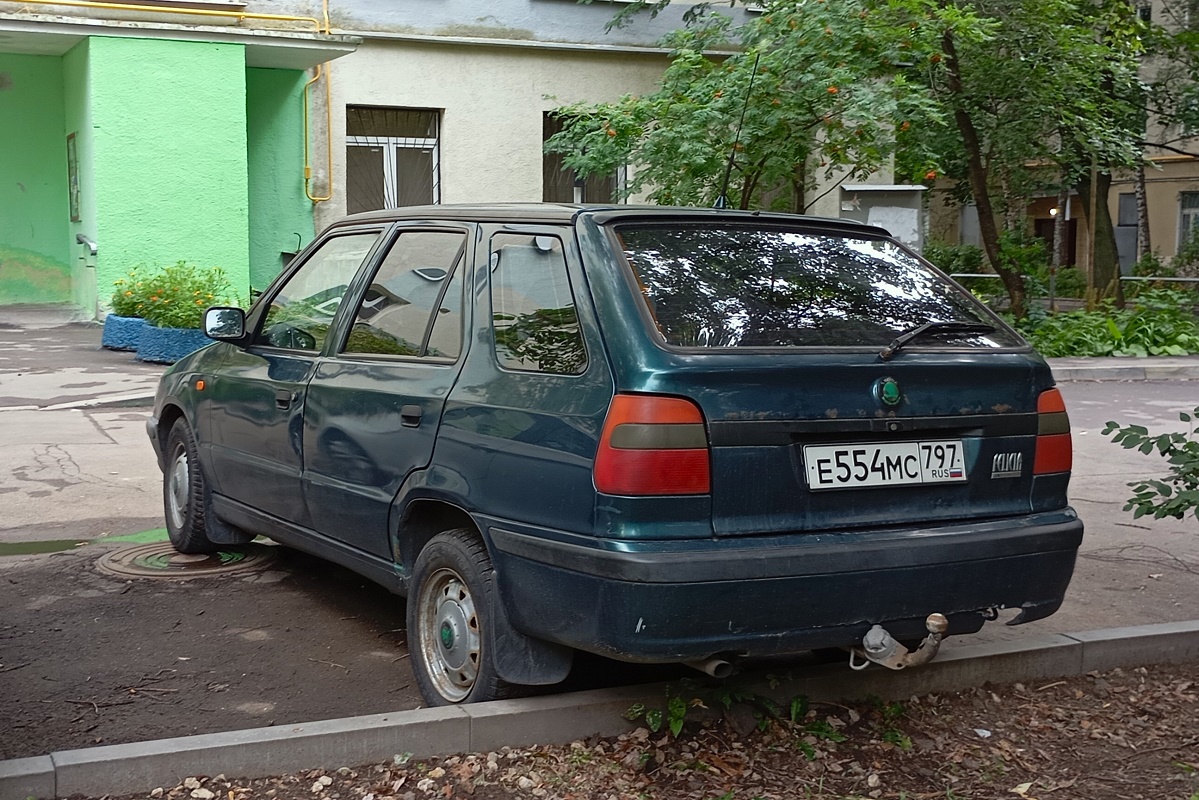 Москва, № Е 554 МС 797 — Škoda Felicia (Typ 781, 791) '94-01
