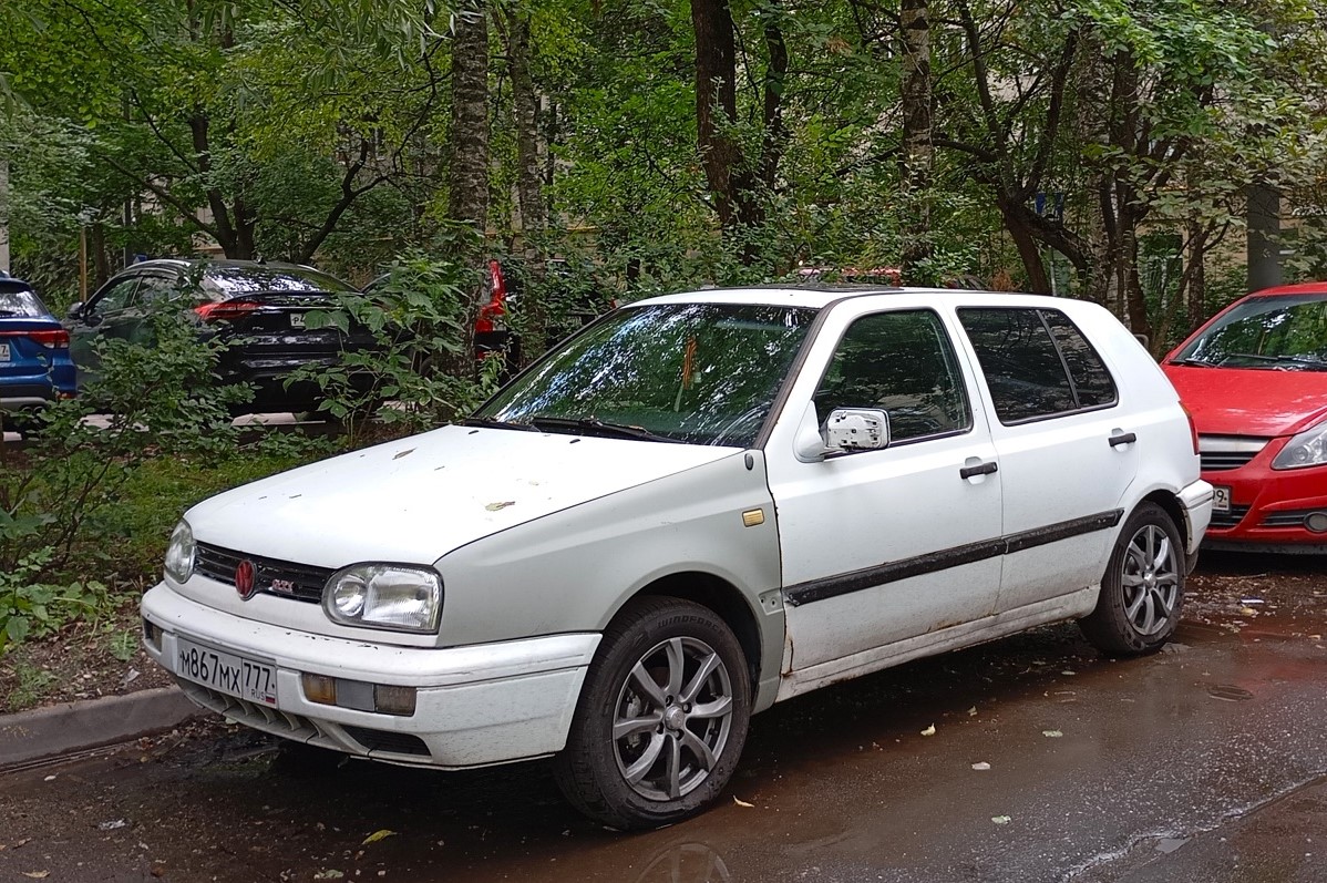 Москва, № М 867 МХ 777 — Volkswagen Golf III '91-98