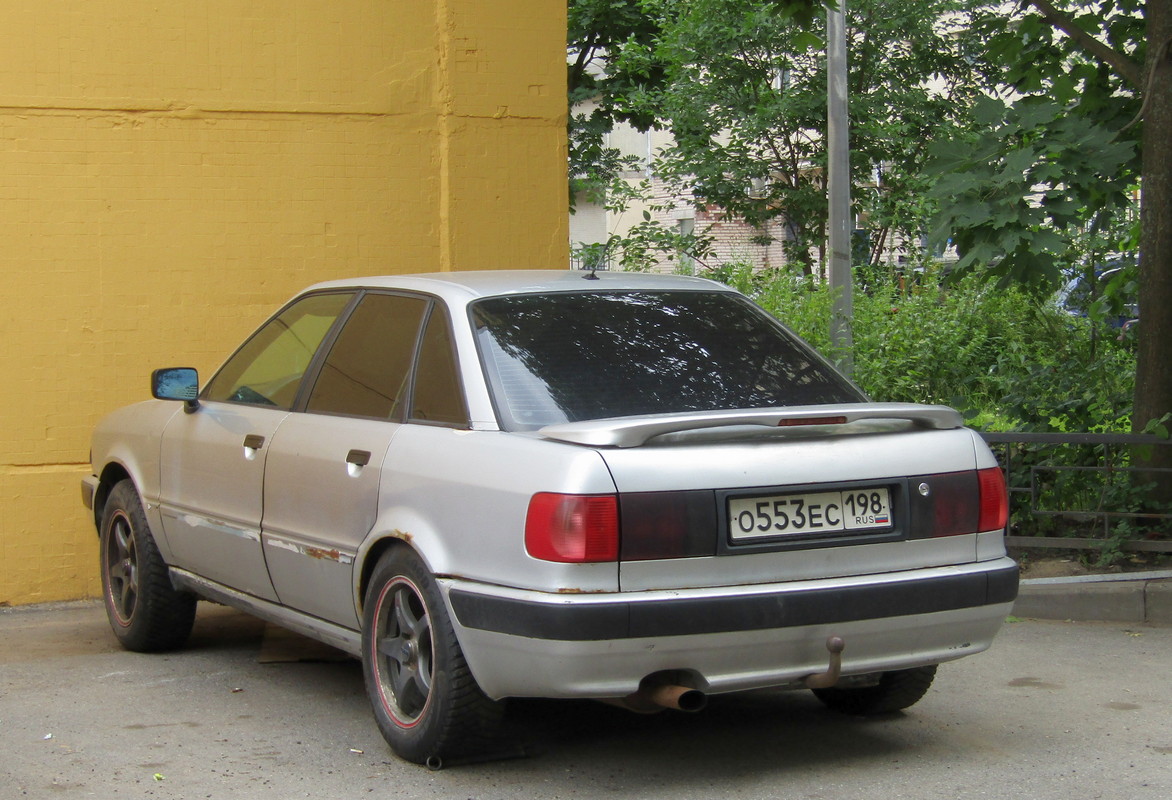 Санкт-Петербург, № О 553 ЕС 198 — Audi 80 (B4) '91-96