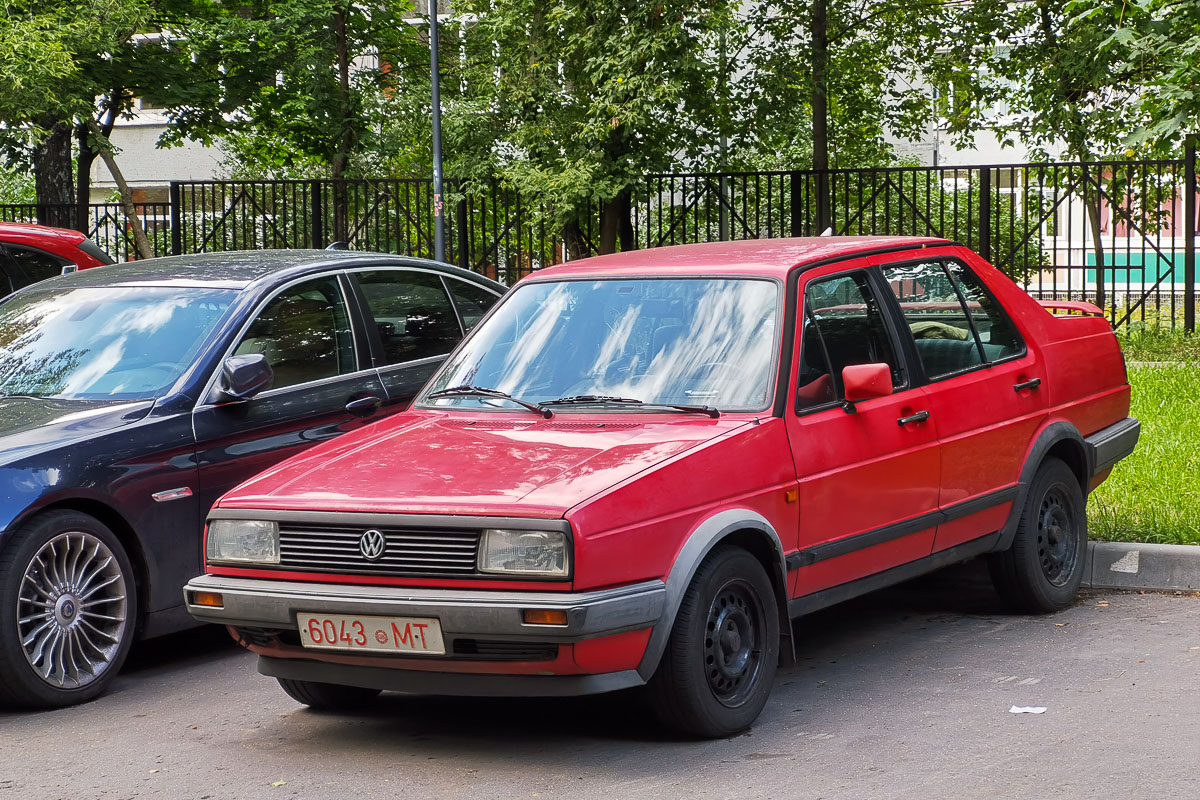 Минск, № 6043 МТ — Volkswagen Jetta Mk2 (Typ 16) '84-92