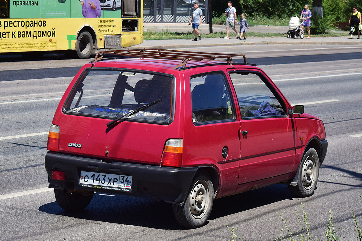 Волгоградская область, № О 143 ХР 34 — ВАЗ-1111 Oка (ЗМА) '88-06