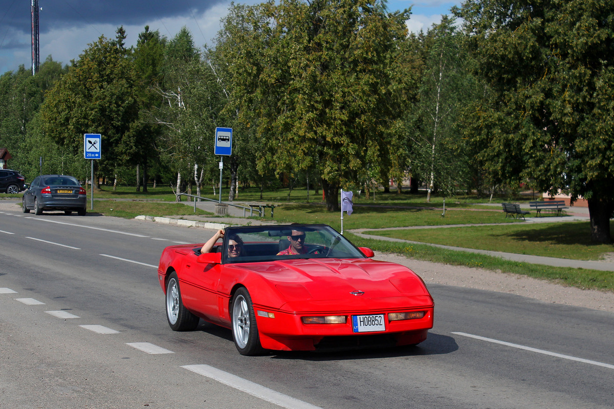 Литва, № H00852 — Chevrolet Corvette (C4) '84-96; Литва — Nesenstanti klasika 2024