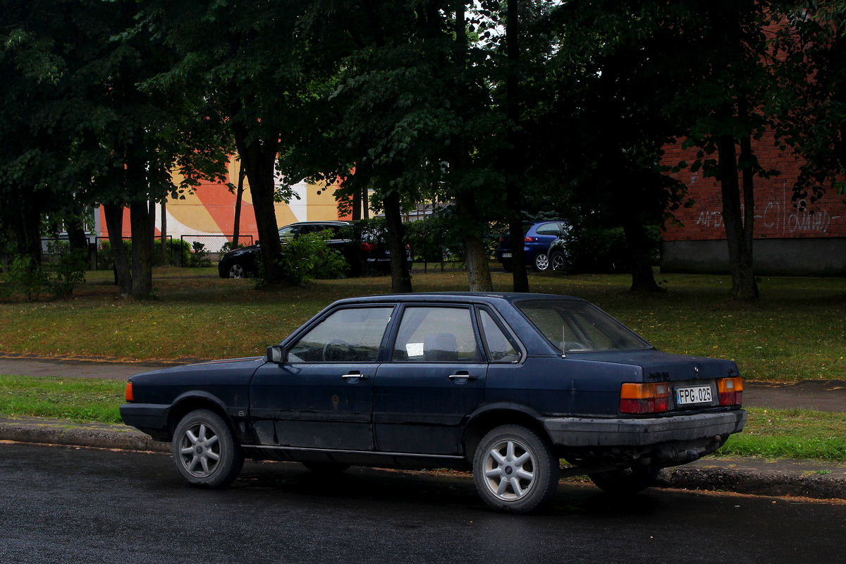 Литва, № FPG 025 — Audi 80 (B2) '78-86