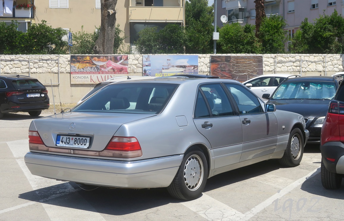 Чехия, № 4J3 8000 — Mercedes-Benz (W140) '91-98