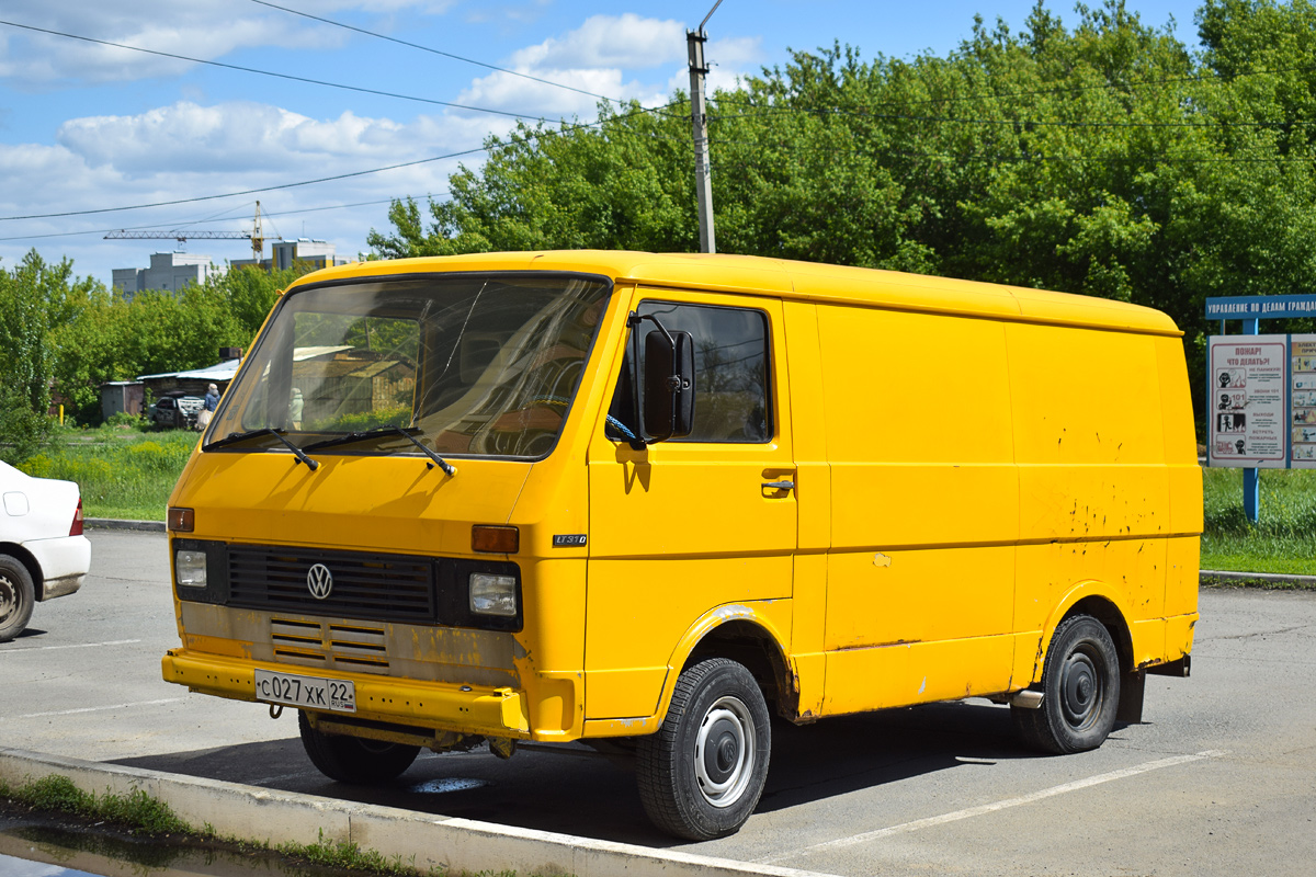 Алтайский край, № С 027 ХК 22 — Volkswagen LT '75-96