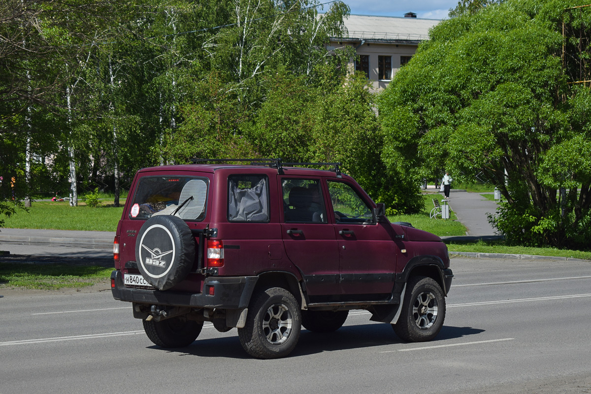 Алтайский край, № Н 840 СС 22 — УАЗ-3160 '97-03