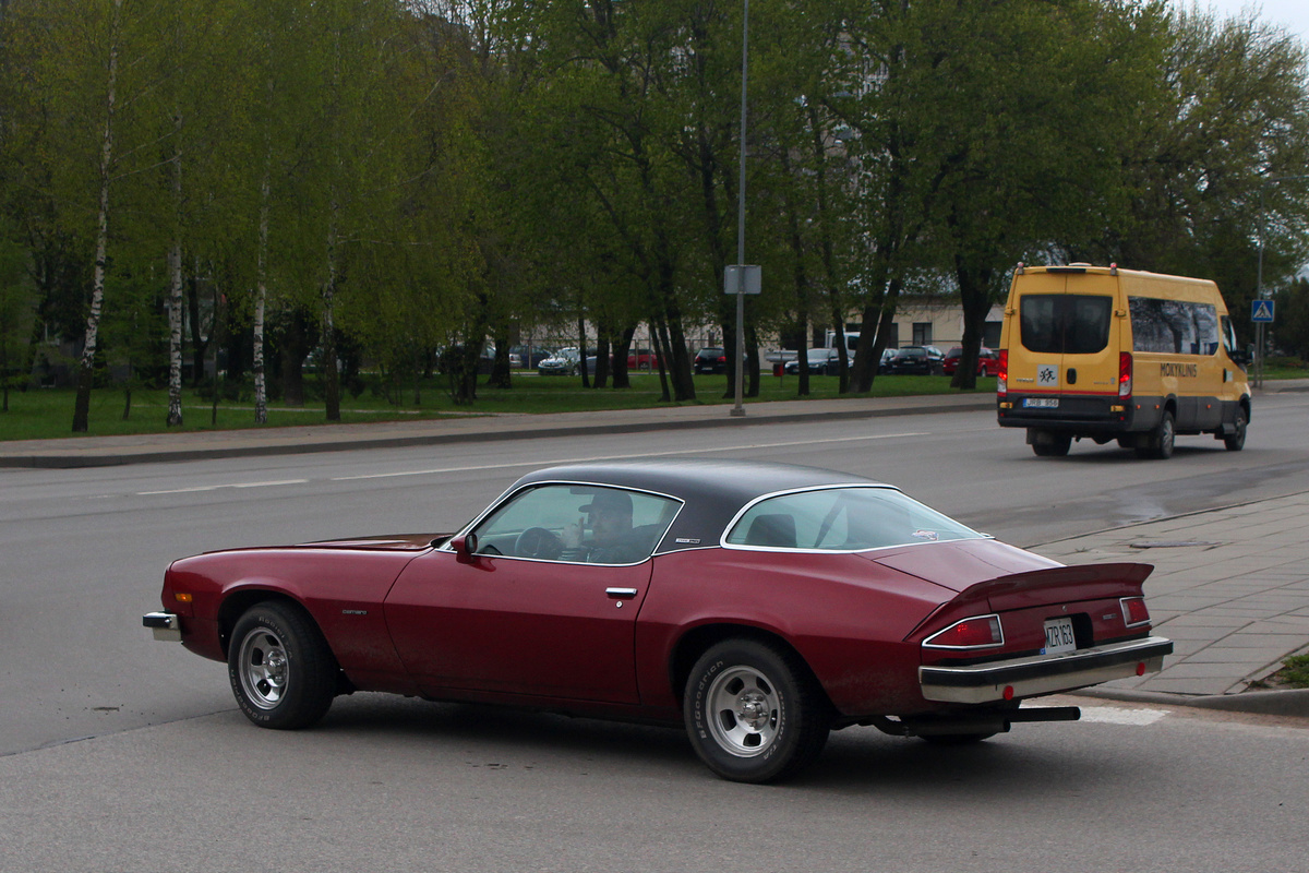 Литва, № MZR 163 — Chevrolet Camaro (2G) '70-81