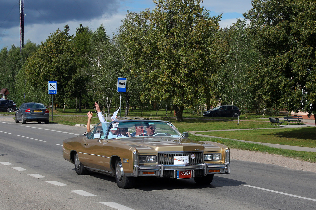 Литва, № H76023 — Cadillac Eldorado (9G) '71-78; Литва — Nesenstanti klasika 2024