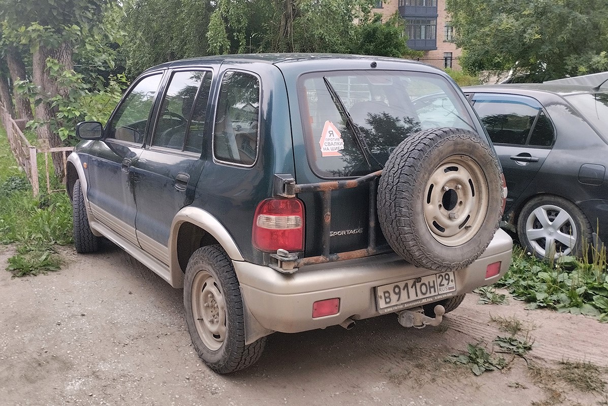 Архангельская область, № В 911 ОН 29 — Kia Sportage (Автотор) '98-05