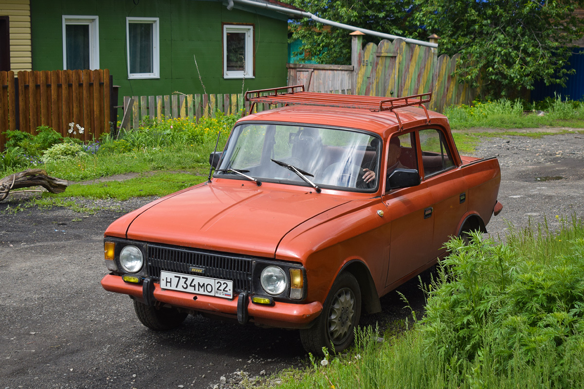 Алтайский край, № Н 734 МО 22 — Москвич-412ИЭ-028 (Иж) '82-97