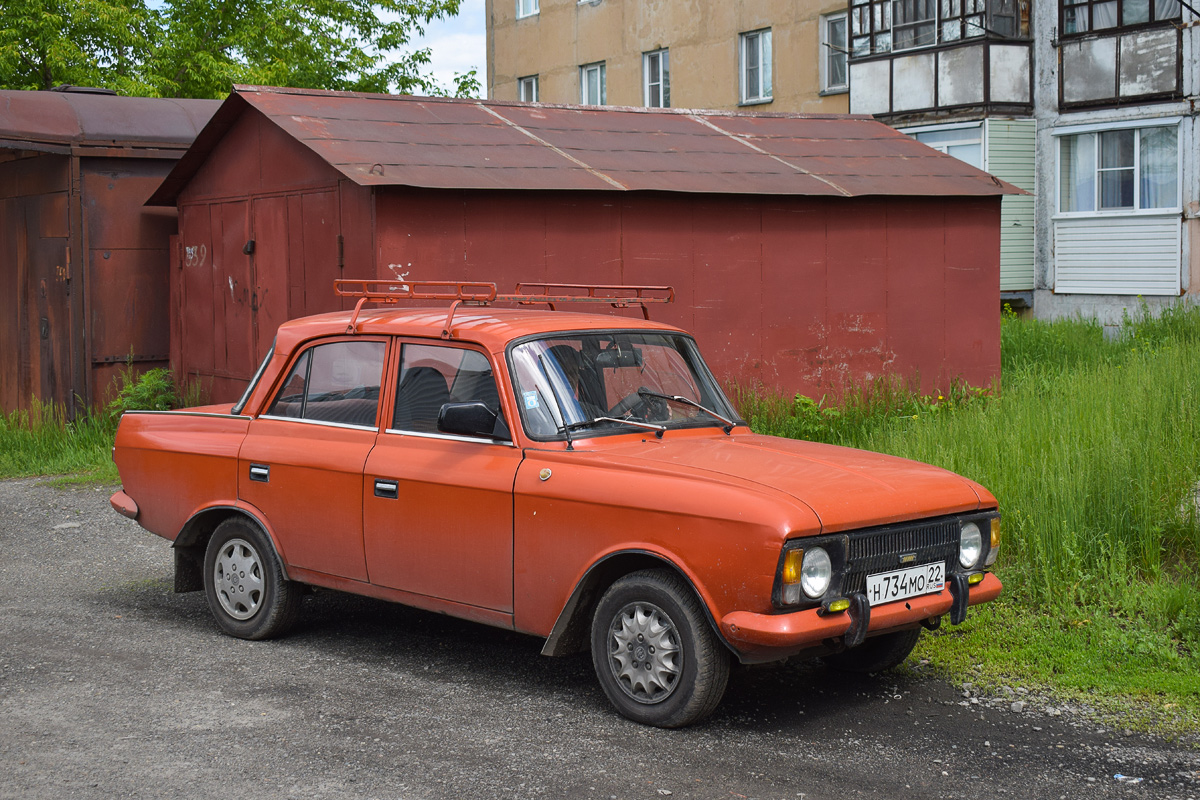 Алтайский край, № Н 734 МО 22 — Москвич-412ИЭ-028 (Иж) '82-97