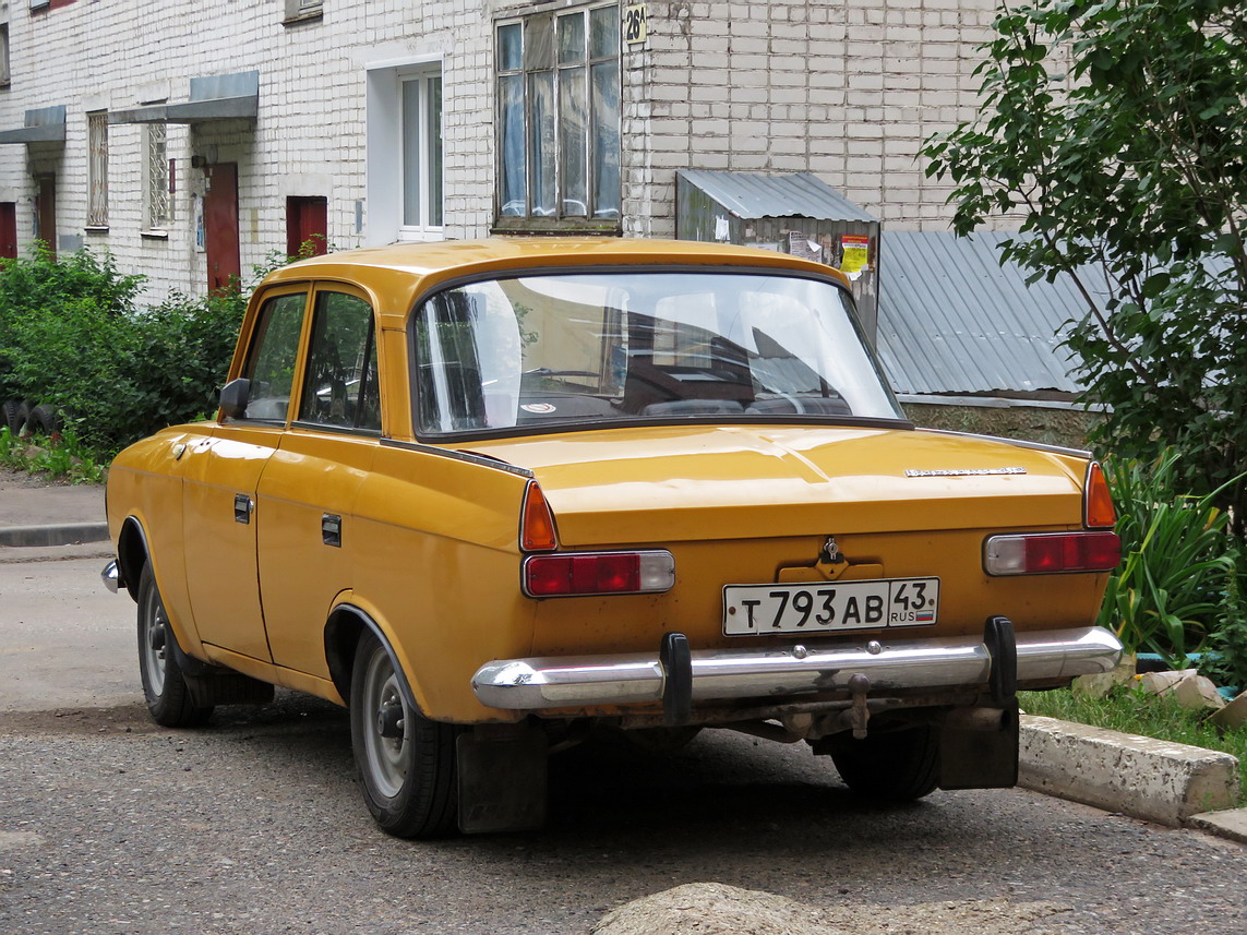 Кировская область, № Т 793 АВ 43 — Москвич-412ИЭ-028 (Иж) '82-97