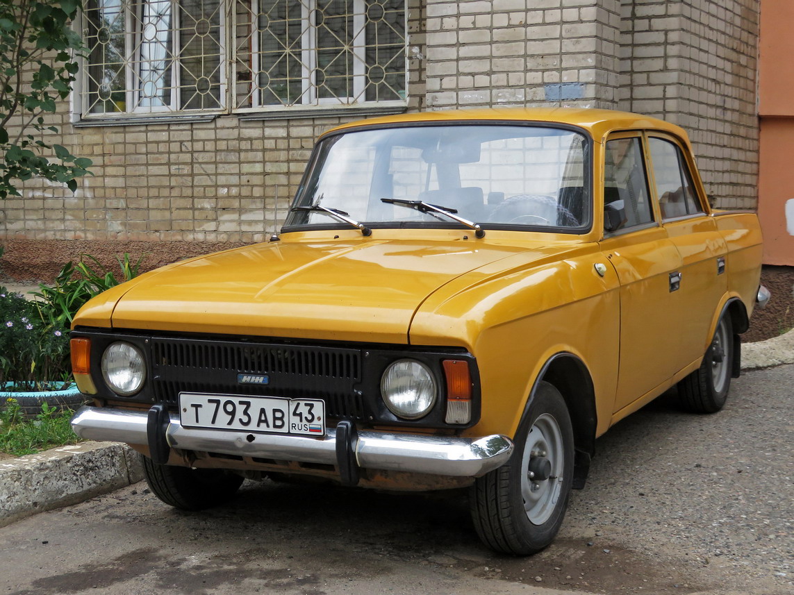 Кировская область, № Т 793 АВ 43 — Москвич-412ИЭ-028 (Иж) '82-97