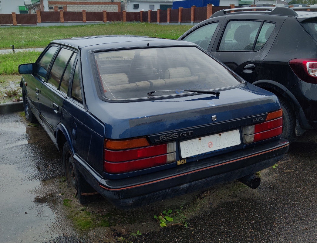 Минская область, № 8749 ОАА — Mazda 626/Capella (GC) '82-87