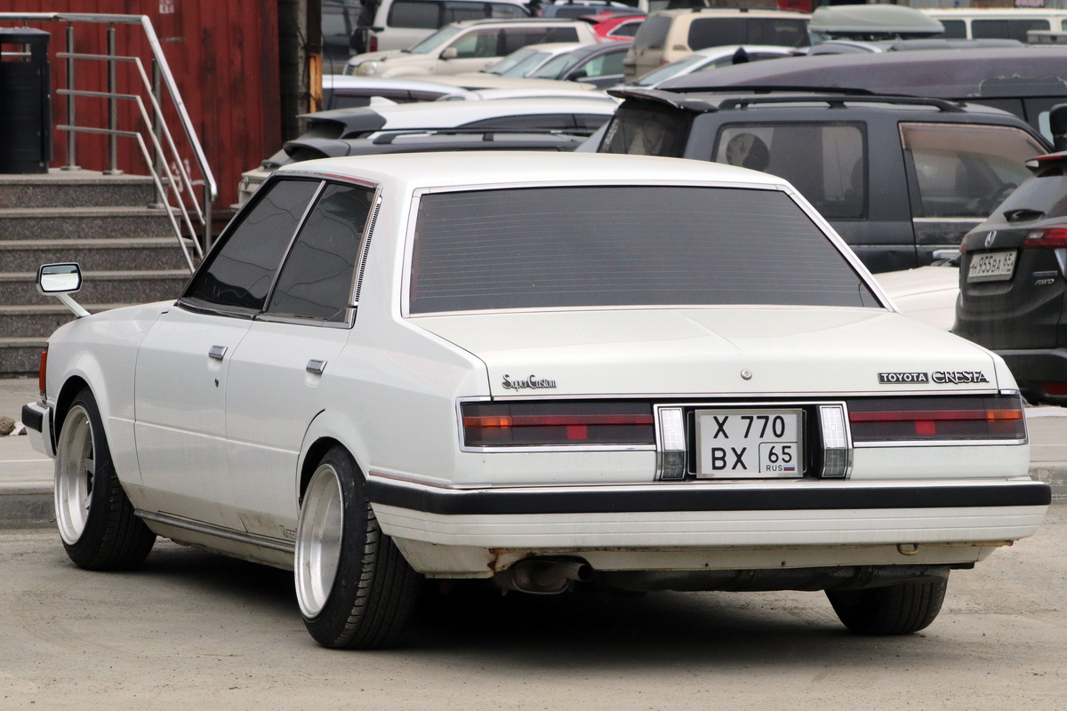 Сахалинская область, № Х 770 ВХ 65 — Toyota Cresta (X50/X60) '80-84