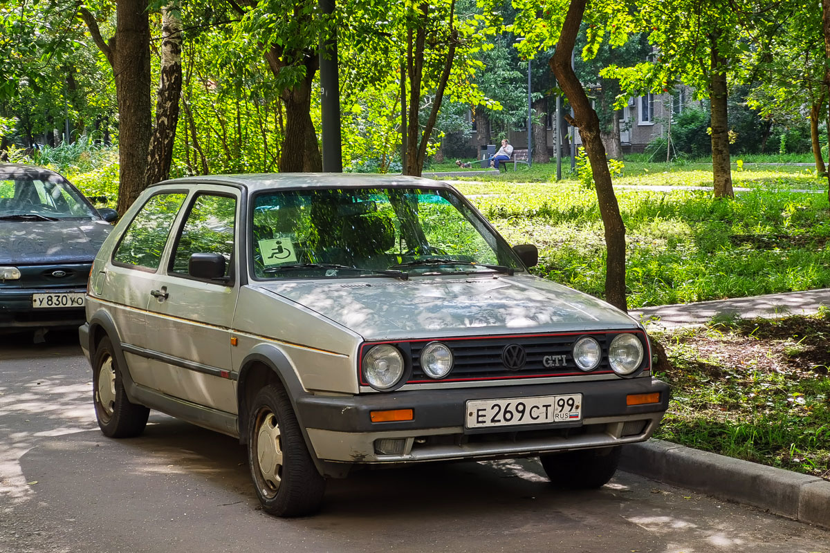 Москва, № Е 269 СТ 99 — Volkswagen Golf (Typ 19) '83-92