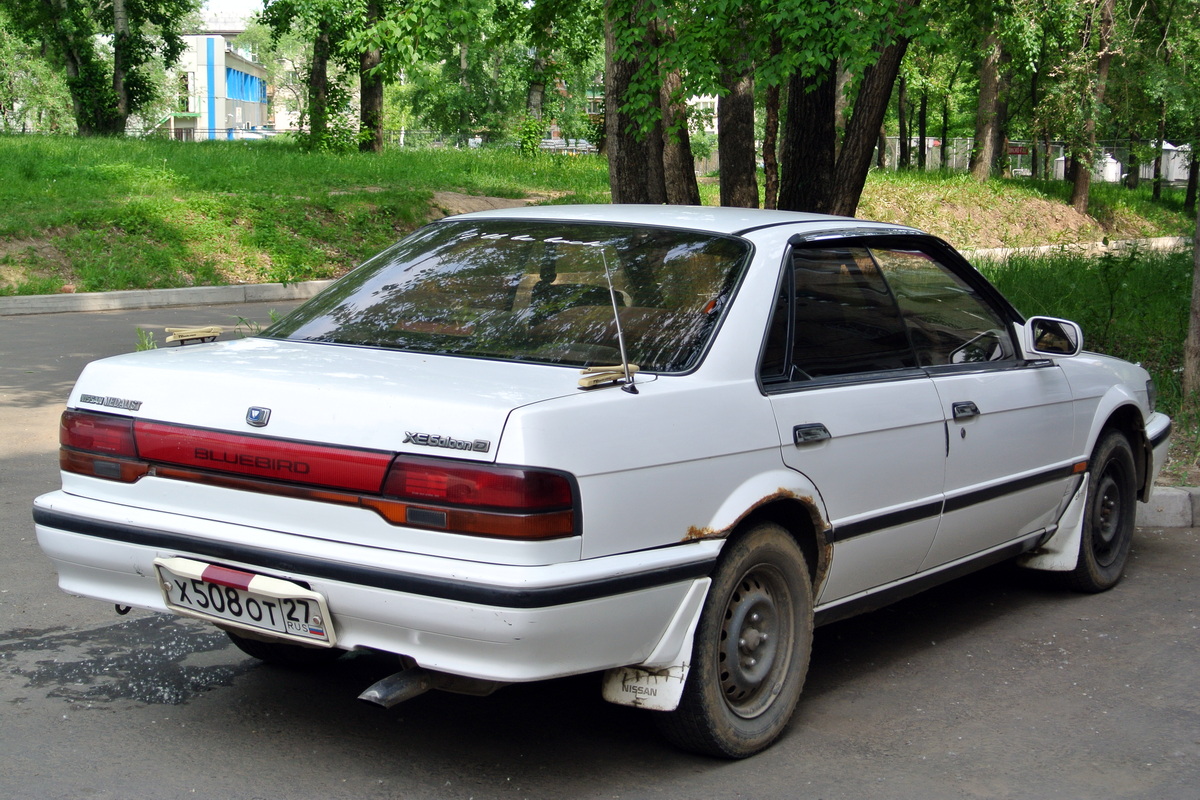 Хабаровский край, № Х 508 ОТ 27 — Nissan Bluebird (U12) '87-91