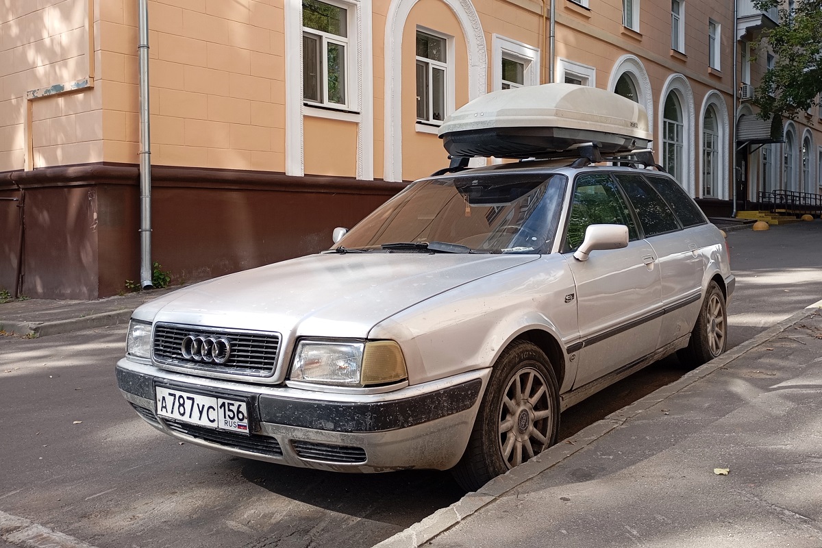 Оренбургская область, № А 787 УС 156 — Audi 80 (B4) '91-96