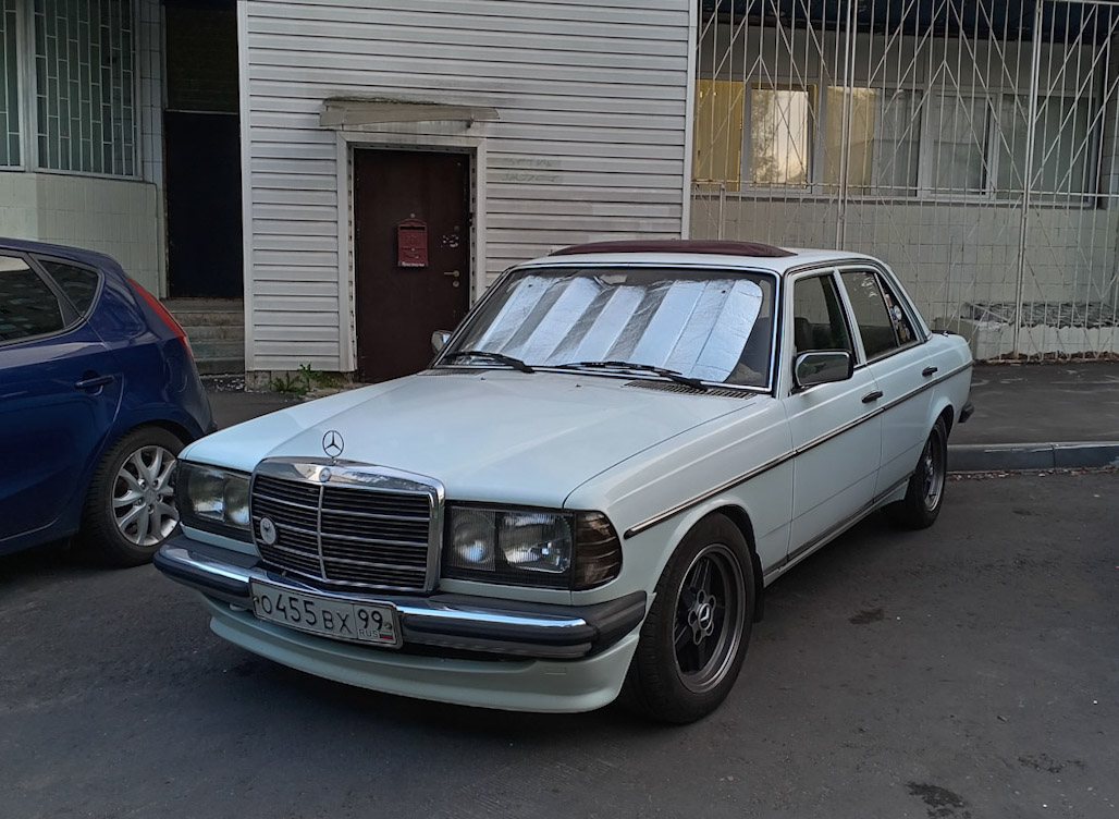 Москва, № О 455 ВХ 99 — Mercedes-Benz (W123) '76-86