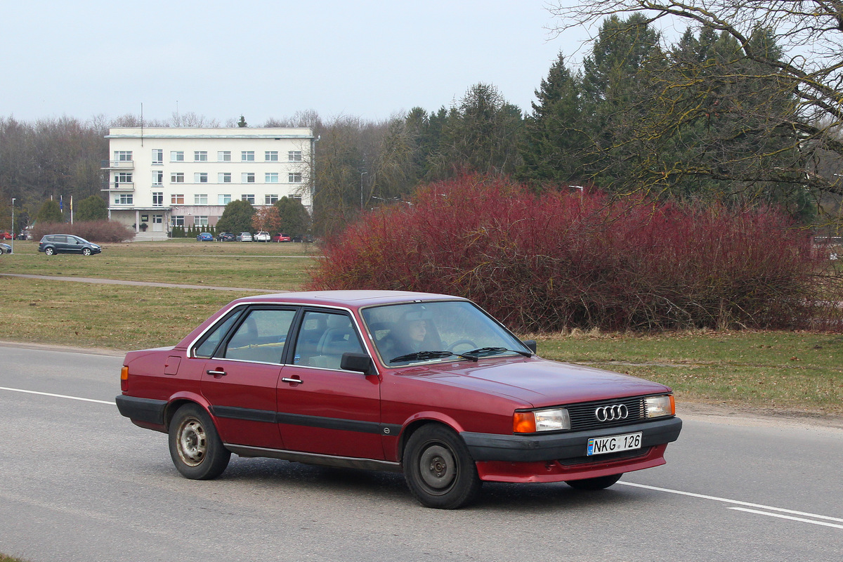 Литва, № NKG 126 — Audi 80 (B2) '78-86