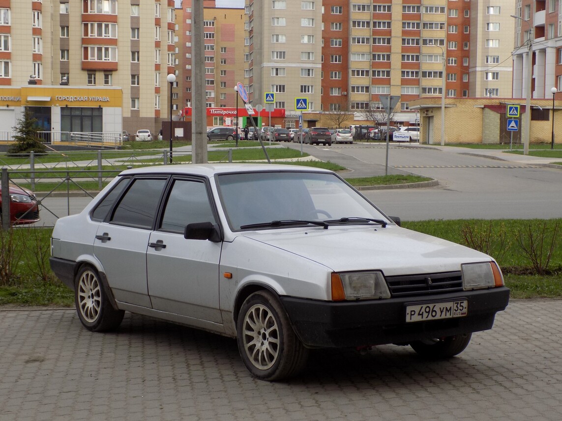 Вологодская область, № Р 496 УМ 35 — ВАЗ-21099 '90-04