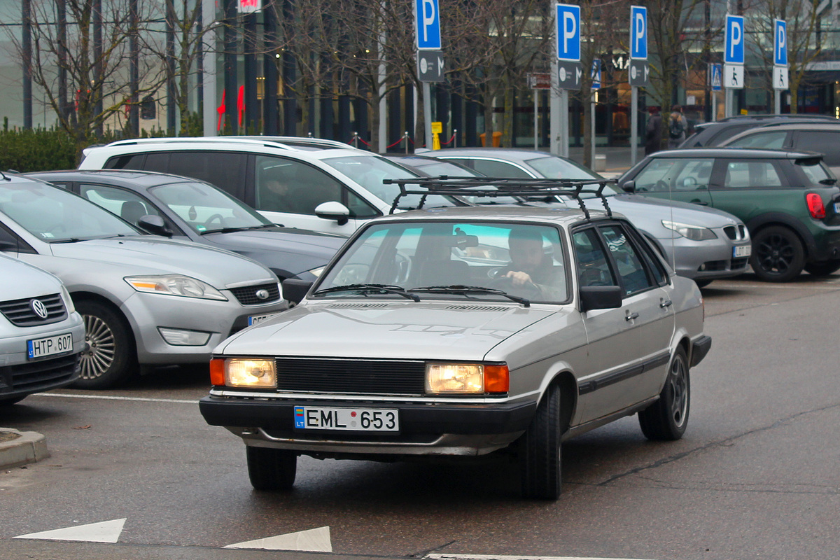 Литва, № EML 653 — Audi 80 (B2) '78-86