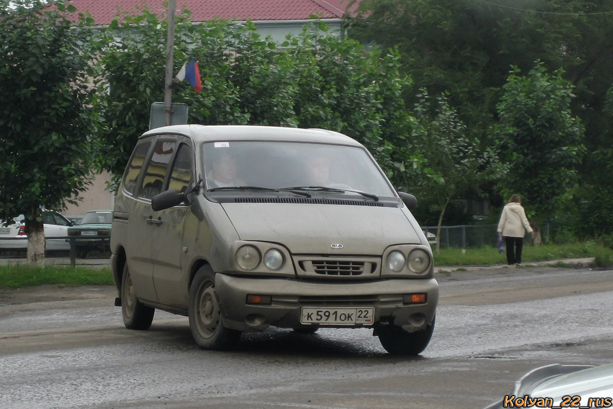 Алтайский край, № К 591 ОК 22 — ВАЗ-2120 Надежда '98-02