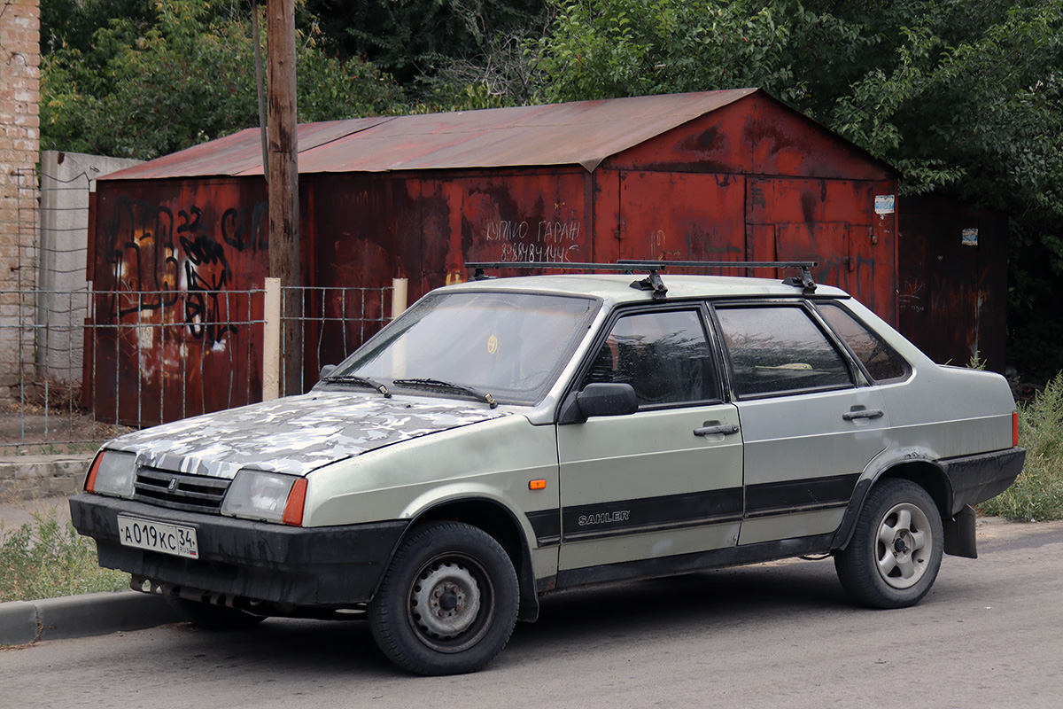 Волгоградская область, № А 019 КС 34 — ВАЗ-21099 '90-04