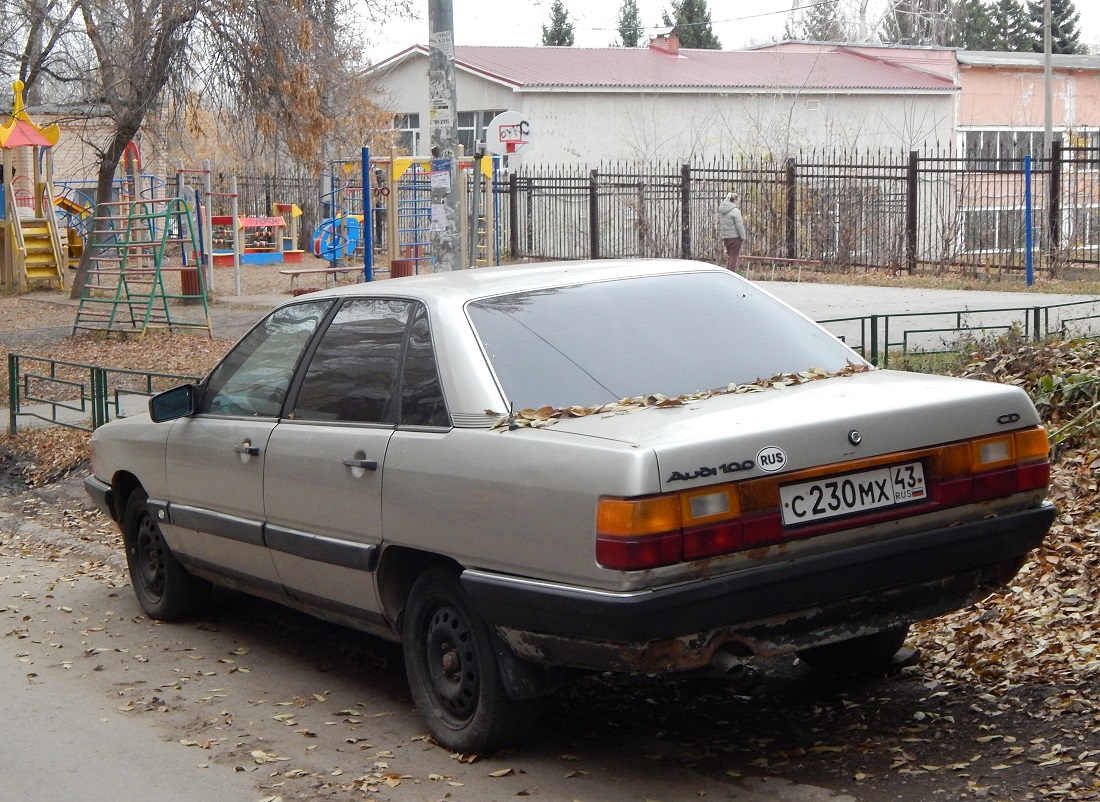 Кировская область, № С 230 МХ 43 — Audi 100 (C3) '82-91