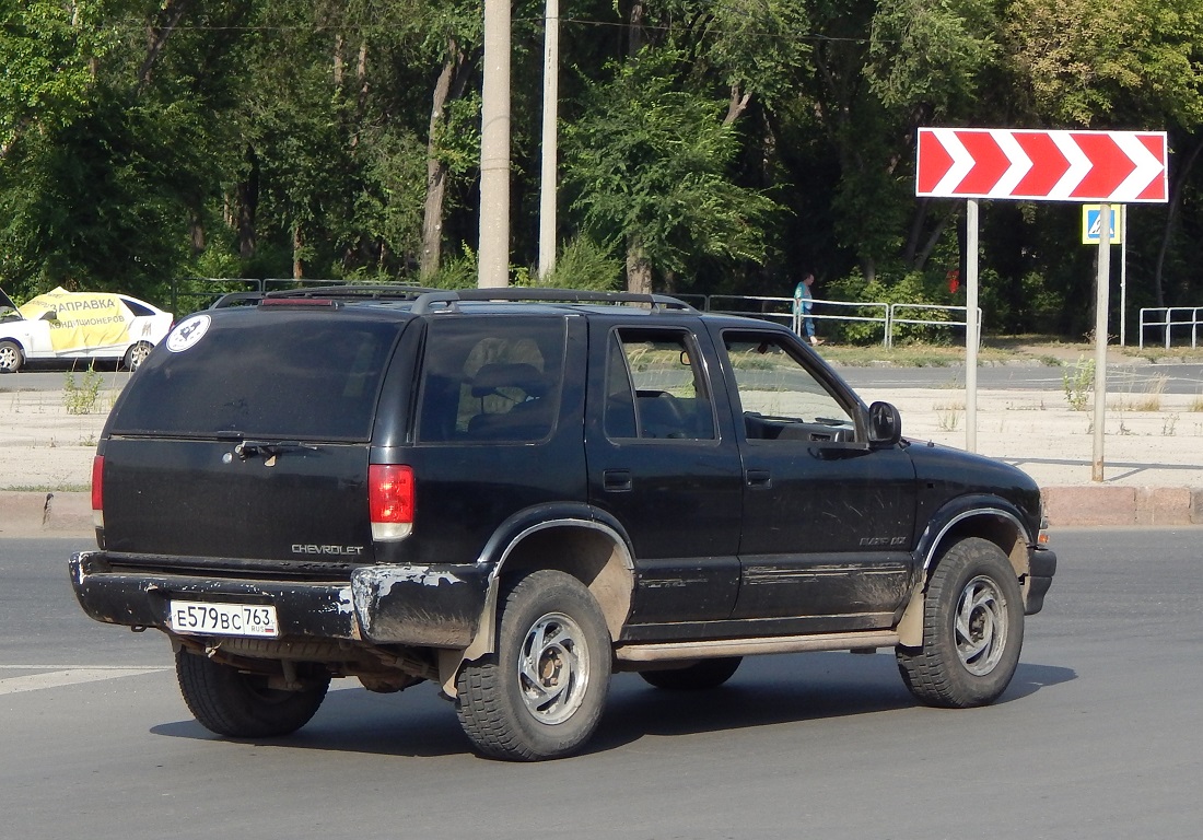 Самарская область, № Е 579 ВС 763 — Chevrolet Blazer (4G) '1994–97