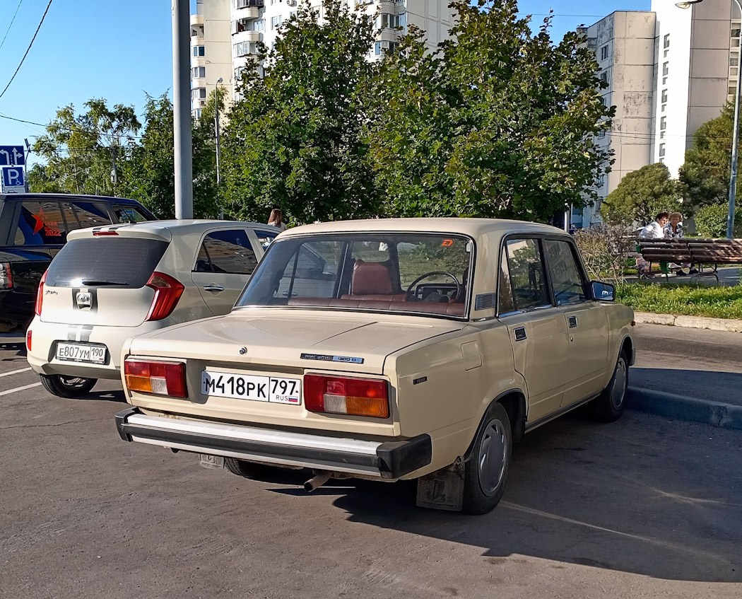 Москва, № М 418 РК 797 — ВАЗ-2105 '80-88