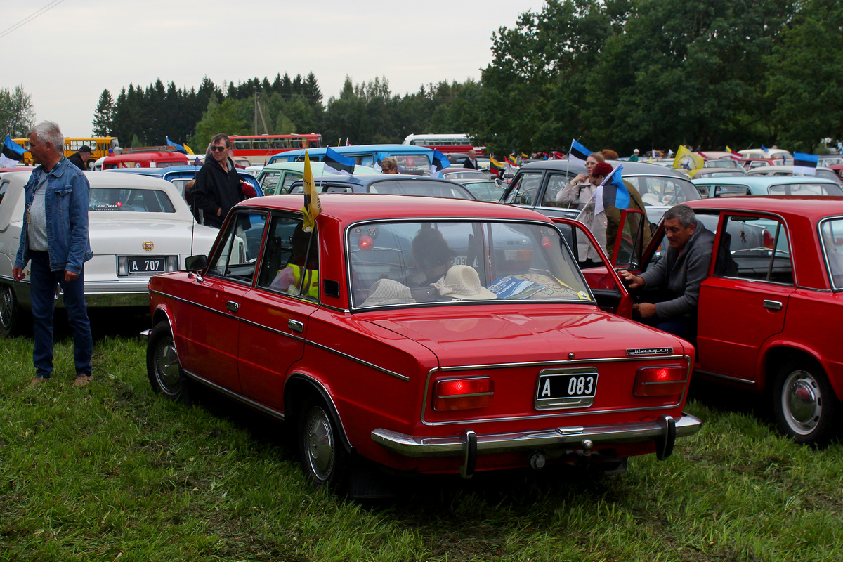 Эстония, № A 083 — ВАЗ-2103 '72-84; Литва — Baltijos kelias 35