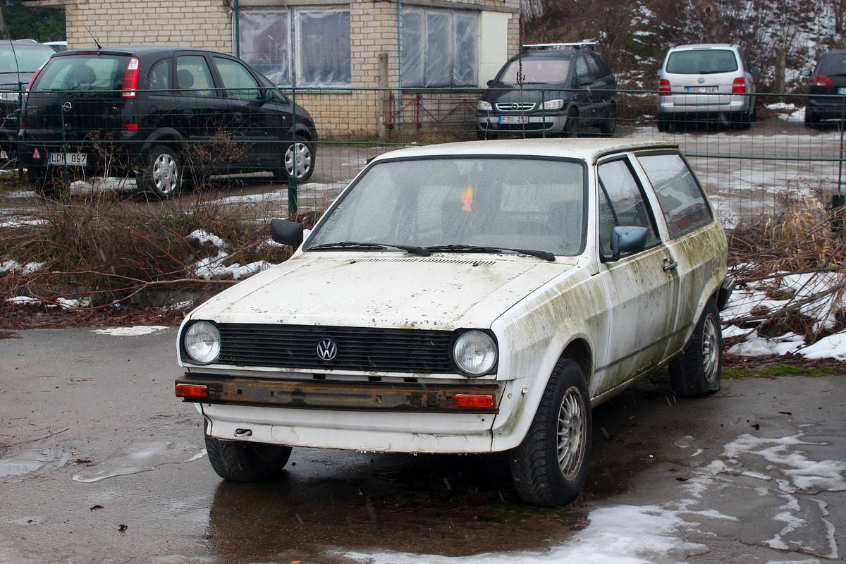 Литва, № (LT) U/N 0076 — Volkswagen Polo 2 (Typ 86C) '81-94