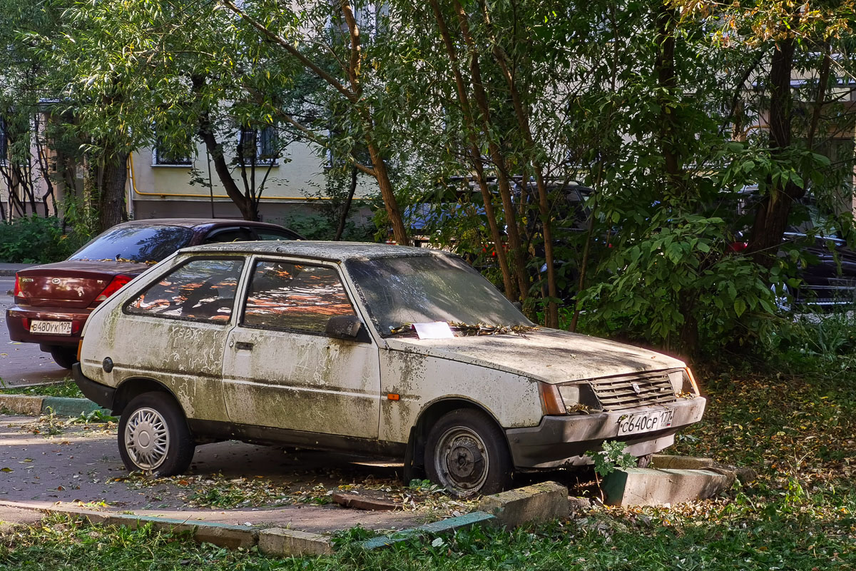 Москва, № С 640 СР 177 — ЗАЗ-1102 Таврия '87-07