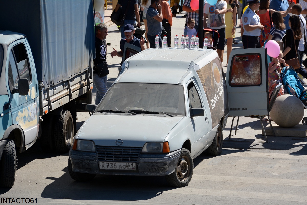 Ростовская область, № К 736 АО 61 — Opel Kadett (E) '84-95