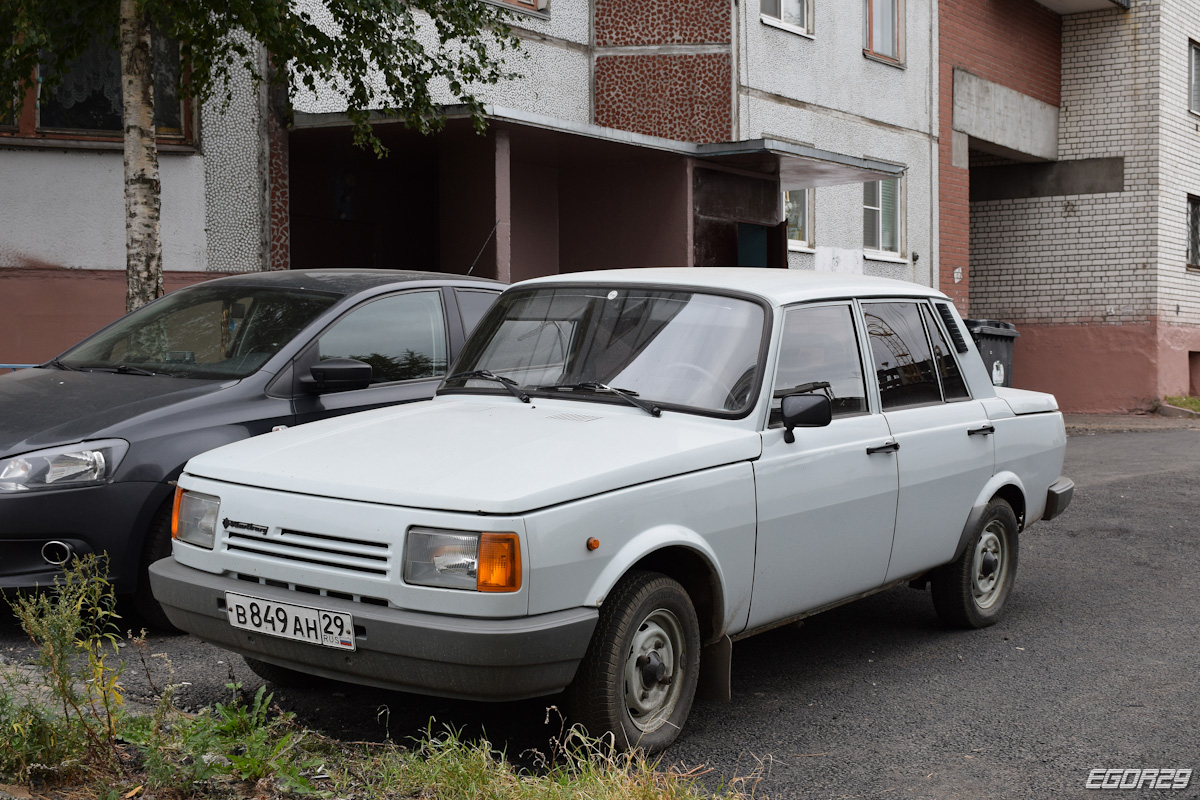 Архангельская область, № В 849 АН 29 — Wartburg 1.3 '88-91