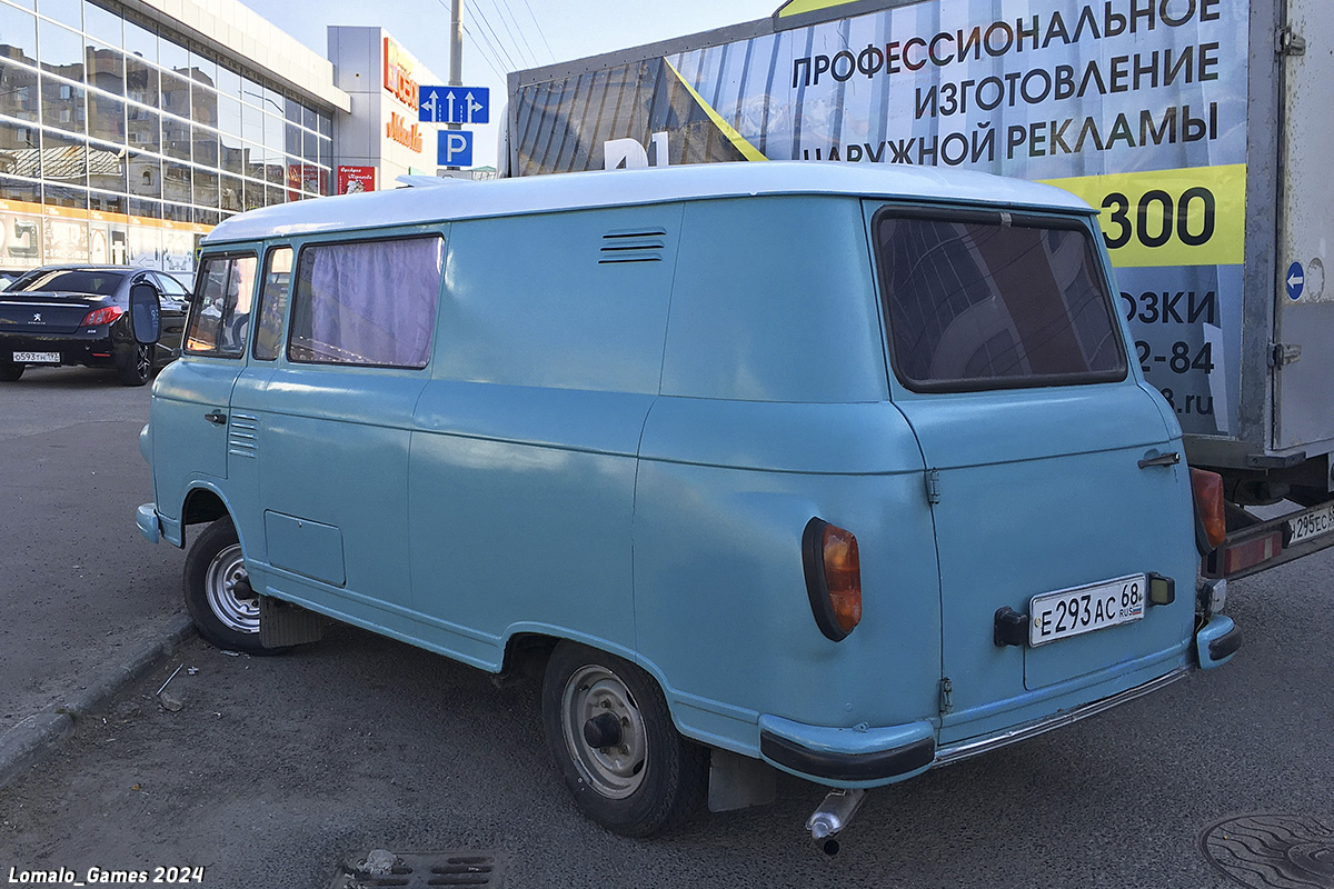 Тамбовская область, № Е 293 АС 68 — Barkas B1000 KM '61-91