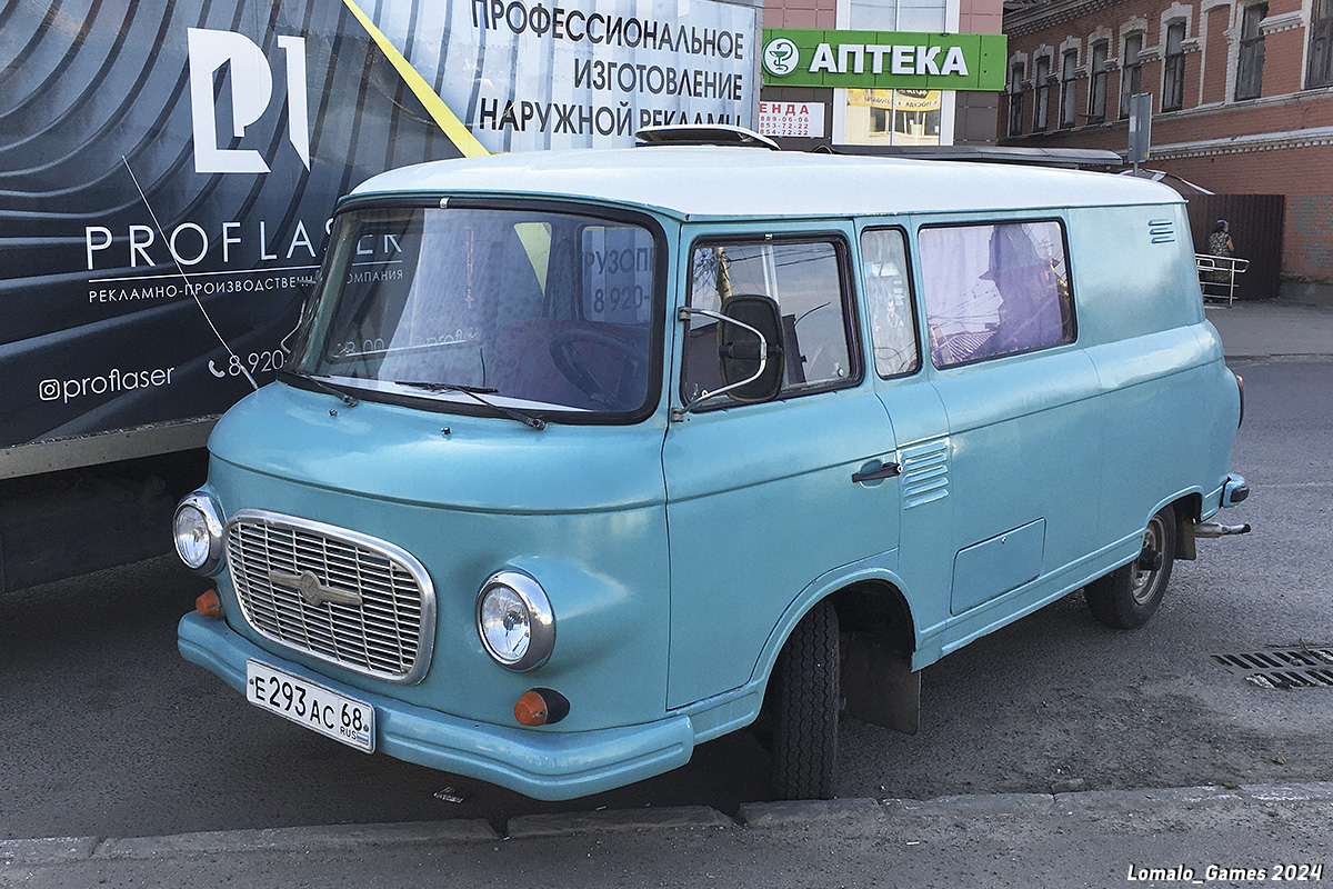 Тамбовская область, № Е 293 АС 68 — Barkas B1000 KM '61-91