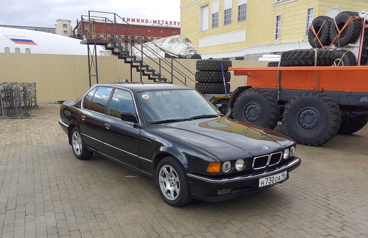 Свердловская область, № Н 730 ОА 96 — BMW 7 Series (E32) '86-94