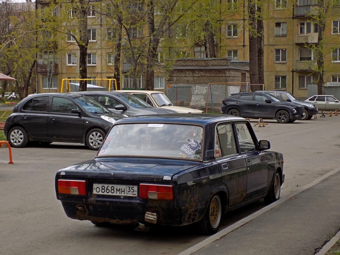 Вологодская область, № О 868 МН 35 — ВАЗ-2105 '80-88