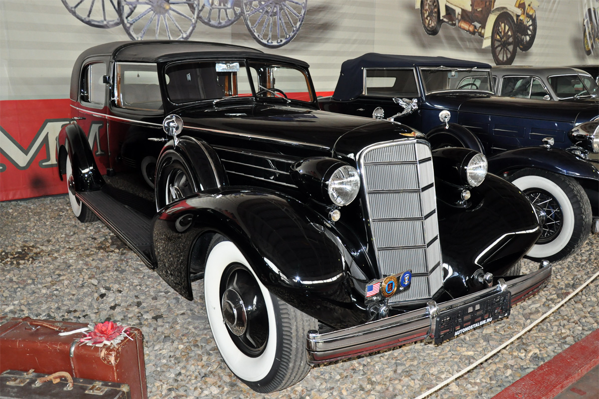 Москва, № (77) Б/Н 0344 — Cadillac V12 370D Town Cabriolet by Fleetwood '35