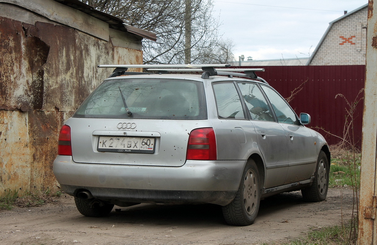 Псковская область, № К 274 ВХ 60 — Audi A4 (B5/8D) '94–97