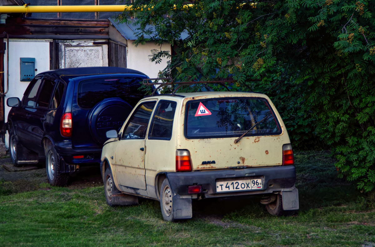 Свердловская область, № Т 412 ОХ 96 — ВАЗ-1111 Oка (ЗМА) '88-06