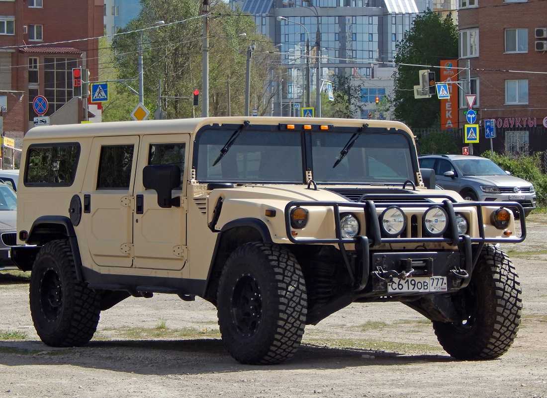 Москва, № С 619 ОВ 777 — Hummer H1 '92-06